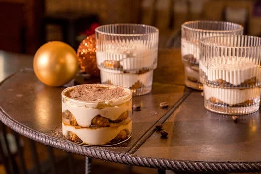 classic tiramisu with coffee and mascarpone